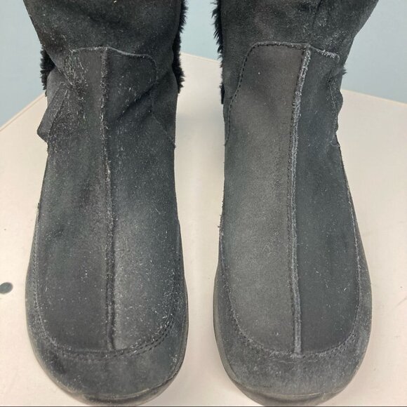 COLUMBIA Sz 9 Omni Shield Omni Grip Techlite Water Resistant Delaney Snow Boots - Picture 2 of 12